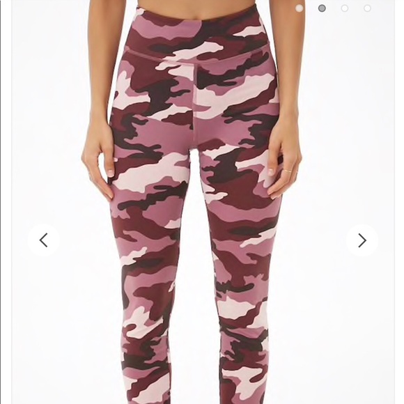 Active Camo Print Leggings - Picture 2 of 5